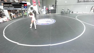 135 lbs Morgan Johl, IEWA - Inland Empire Wrestling Association vs Marley Nelson, OCWA - Orange County Wrestling Association