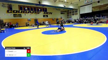 109 lbs Quarterfinal - Tyler Sweet, Clovis North vs Anthony Garza, Clovis