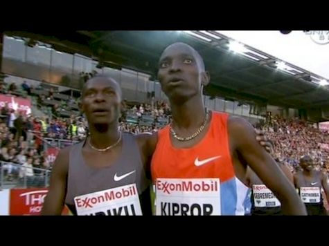 Asbel Kiprop wins Dream Mile at 2012 Oslo Bislett Diamond League