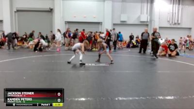 55 lbs Round 6 (8 Team) - Kamden Peters, Prodigy Elite vs Jackson Steiner, Untouchables