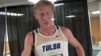 Carl Stones of Tulsa runs controlled PR and looking forward to final at 2012 NCAA Outdoor Champs