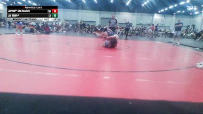 165 lbs Round 2 (6 Team) - JB Tripp, Cartel vs Avery Masiano, Slate Wrestling Academy