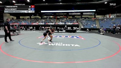 110 lbs Champ. Round 2 - Kayla McNatt, Arizona Christian vs Tristan Nitta, Grand View