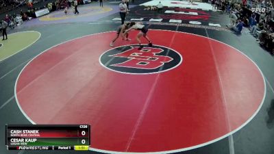 Champ. Round 1 - Cash Stanek, North Bend Central vs Cesar Kaup, Logan View