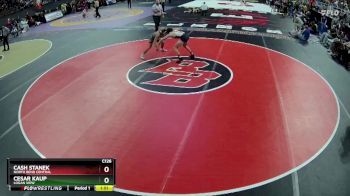 Champ. Round 1 - Cash Stanek, North Bend Central vs Cesar Kaup, Logan View