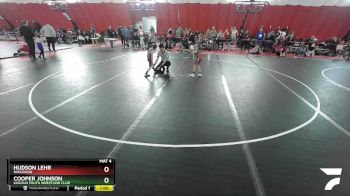 48-50 lbs Round 3 - Hudson Lehr, Wisconsin vs Cooper Johnson, Lincoln Youth Wrestling Club