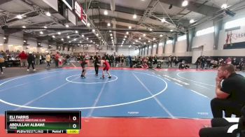 120 lbs Champ. Round 1 - Abdullah Albawi, Texas vs Eli Farris, Highlander Wrestling Club