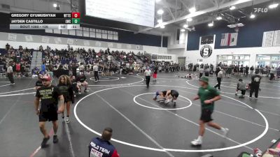 126 lbs Cons. Round 3 - Jayden Castillo, Legacy Wrestling Center vs Gregory Gyumushyan, World Team Training Center