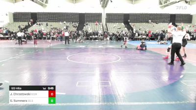 122-H lbs Consolation - Jason Chrostowski, Scorpions vs Gage Summers, Delsea