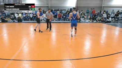 165 lbs 1st Place Match - Nolan Gessler, Tiffin vs Leo Hess, Glenville State