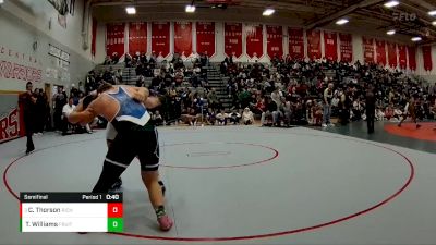 285 lbs Semifinal - Coleman Thorson, Richfield vs Tatum Williams, Fruita Monument