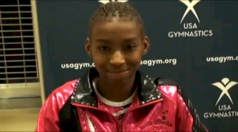 Nia Dennis hit 4 for 4 in her first Visa's despite hamstring injury