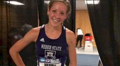 Amber Henry of Weber State 11th in Steeple after tough fall at 2012 NCAA Outdoor Champs