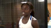 Diamond Dixon after 3rd place in 400m at 2012 NCAA Outdoor Champs