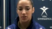 Aly Raisman happy with her performance and U.S. depth