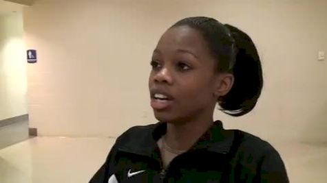 Gabby Douglas calls past Visa performances "Horrific"