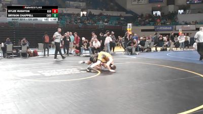 120 lbs Semifinal - Rylee Rushton, Ninety Six vs Bryson Chappell, Chesnee