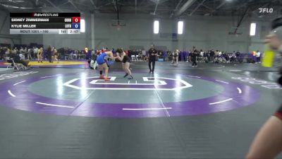 160 lbs Cons. Round 4 - Sidney Zimmerman, Cornell College vs Kylie Miller, Luther