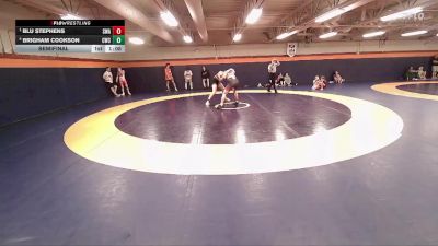 157 lbs Semifinal - Blu Stephens, Sanderson Wrestling Academy vs Brigham Cookson, Champions Wrestling Club
