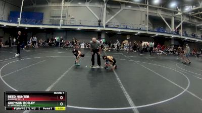 52 lbs Round 4 (6 Team) - Greyson Bosley, U2 Uprising Black vs Reed Hunter, Rangers WC