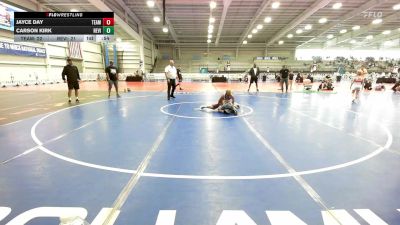 100 lbs 5th Place - Jayce Day, Team Michigan vs Carson Kirk, Revival Orange