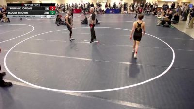 16U - 106 lbs 5th Place Match - Ty Goodnature, Apple Valley Wrestling Club vs Alex Walser, Longhorns