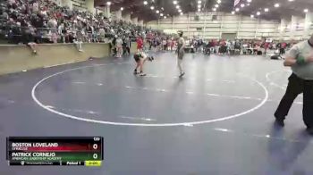 120 lbs Champ. Round 1 - Boston Loveland, Syracuse vs Patrick Cornejo, American Leadership Academy