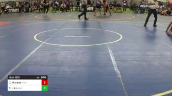 126 lbs Consi Of 8 #1 - Cristian Morales, Tesoro vs Shevy Landis-ku, Bronco WC