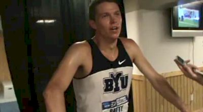 Miles Batty BYU 2nd by 1 hundredth of a second at 2012 NCAA Outdoor Champs