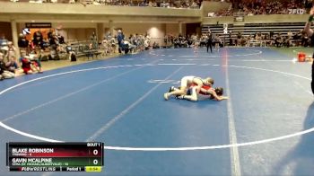 60 lbs Quarterfinals (8 Team) - Gavin McAlpine, STMA (St. Michael/Albertville) vs Blake Robinson, TMBWWG