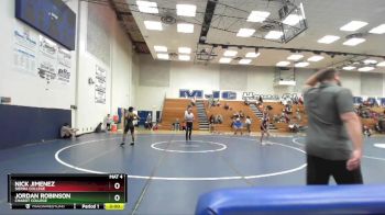 133 lbs Cons. Round 3 - Jordan Robinson, Chabot College vs Nick Jimenez, Sierra College