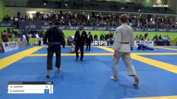 M. LAMPART vs B. MESSAOUD 2018 European Jiu-Jitsu IBJJF Championship