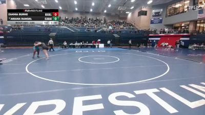 235 lbs Quarterfinal - Ariana Rangel, Klein Oak vs Zakhia Burke, Prosper Rock Hill