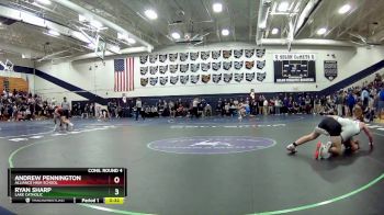 157 lbs Cons. Round 4 - Andrew Pennington, Alliance High School vs Ryan Sharp, Lake Catholic