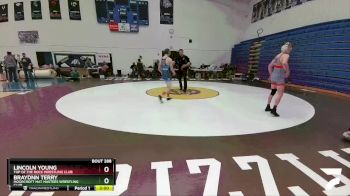 126 lbs Cons. Semi - Lincoln Young, Top Of The Rock Wrestling Club vs Braydnn Terry, Moorcroft Mat Masters Wrestling Club