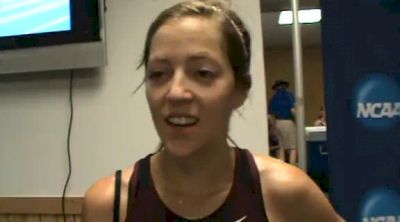Natosha Rogers Texas A&M after 5k at 2012 NCAA Outdoor Champs