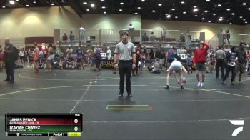 110 lbs Round 3 (6 Team) - Izayiah Chavez, Team Gotcha vs James Penick, Elite Athletic Club