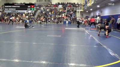 121 lbs Consy 5 - Santino DiMatteo, Christian Brothers Acad.-NJ vs Max Berman, Germantown Academy