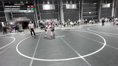 102 lbs Consolation - Achilles Martinez, Valiant College Prep vs Lennox DeFranco, Rkda