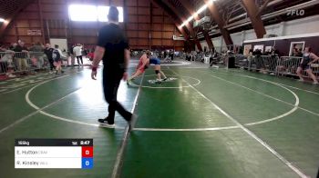 155 kg Rr Rnd 2 - Elle Hutton, Craver vs Rilee Kinsley, Valley Central / Deep Roots