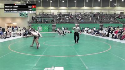 157 lbs Quarters & 1st Wb (16 Team) - Andrew Sigler, North Gwinnett vs Andrew Davis, West Forsyth