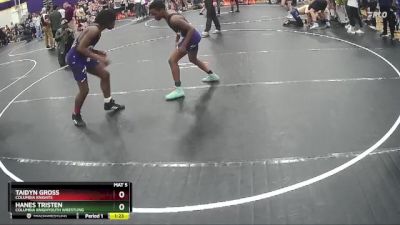 115 lbs Round 2 - Taidyn Gross, Columbia Knights vs Hanes Tristen, Columbia KnighYouth Wrestling