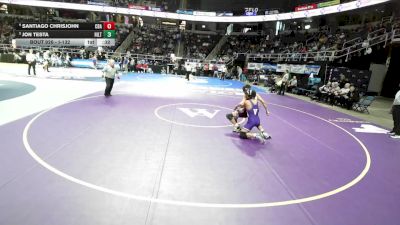 I-132 lbs Cons. Round 5 - Jon Testa, Hilton vs Santiago Chrisjohn, Christian Brothers Academy