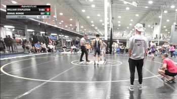 140 lbs Rr Rnd 4 - William Stapleton, Triumph - HSC vs Israel Borge, Team Shutt Mau Mau - HSC