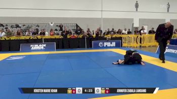 Jennifer Zabala Lansang vs Kristen Marie Khan 2025 World Master IBJJF Jiu-Jitsu Championship