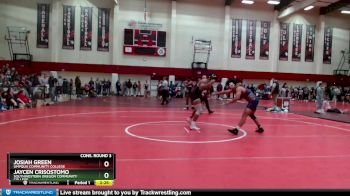 174 lbs Cons. Round 3 - Jaycen Crisostomo, Southwestern Oregon Community College vs Josiah Green, Umpqua Community College