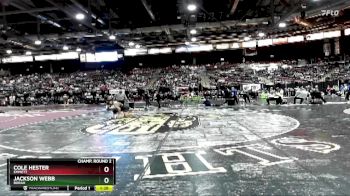 145 lbs Champ. Round 2 - Cole Hester, Emmett vs Jackson Webb, Borah