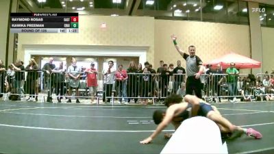 144 lbs Round Of 128 - Raymond Rosas, Eastvale Elite WC vs Kawika Freeman, Chain Wr Ac