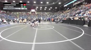 126 lbs Quarterfinal - Aiden Shields, Valley Center vs Harrison Glover, Goddard