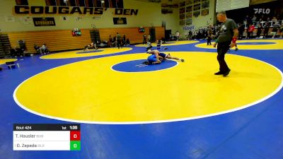 153 lbs Round Of 16 - Tharyn Hausler, Bixby (OK) vs Daniel Zepeda, Gilroy